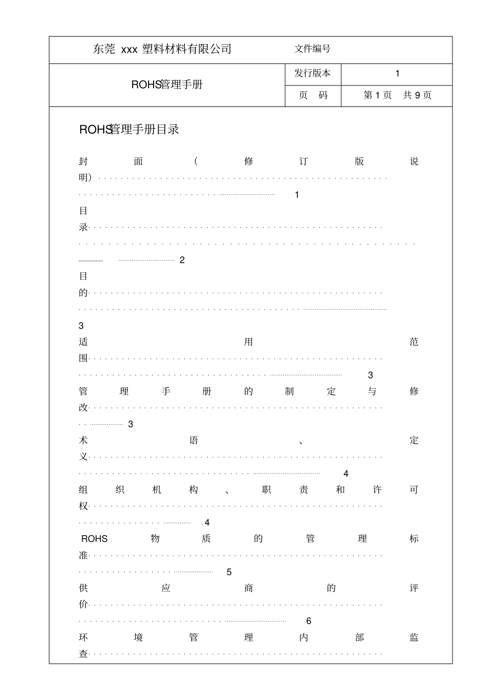 ROHS管理手册_第3页
