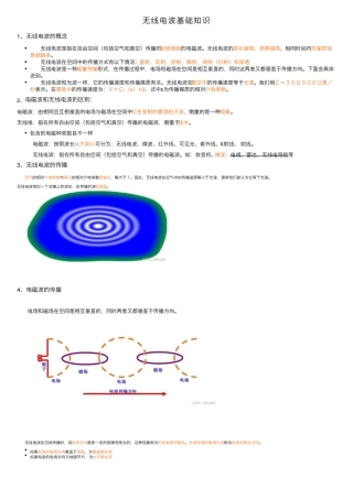 无线电波基础知识