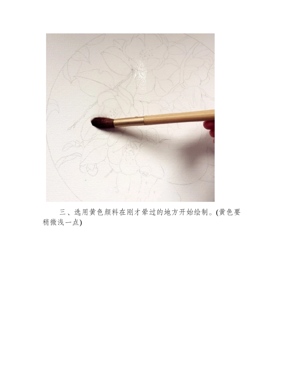 水彩画教程花与鱼水彩画教程2_第2页