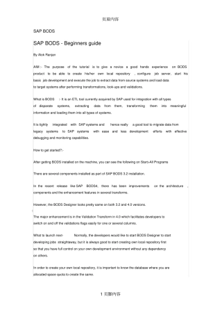 SAPBODS-Beginnersguide