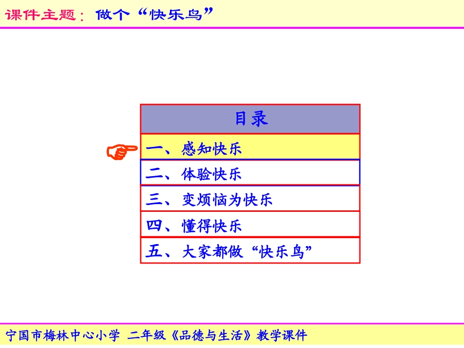 做个快乐鸟课件_第2页
