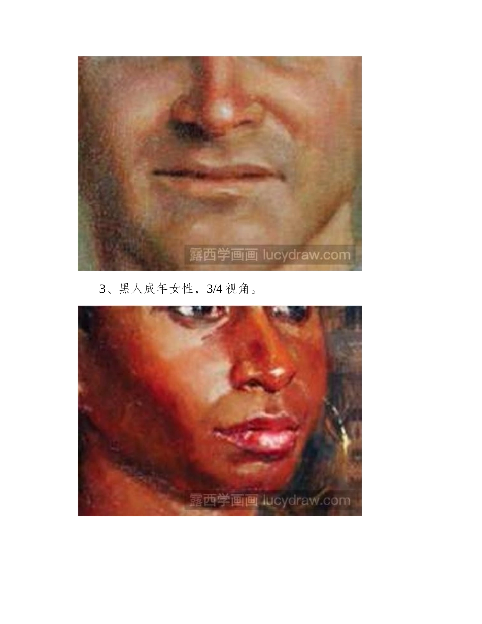 人物肖像脸上唇部怎么画_唇部油画教程是什么_油画教程_第2页