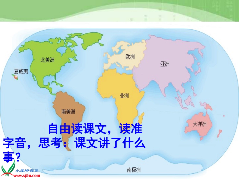 （人教新课标）四年级语文上册课件世界地图引出的发现3_第3页