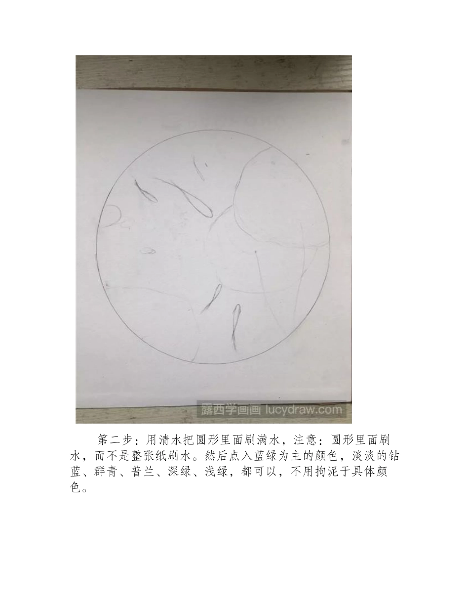 水彩画鱼教程水彩画教程_第2页