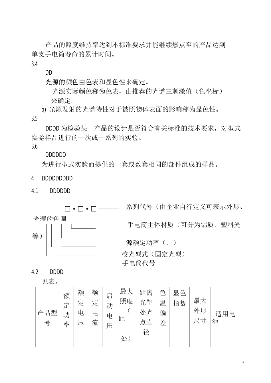 LED检验标准汇总_第3页