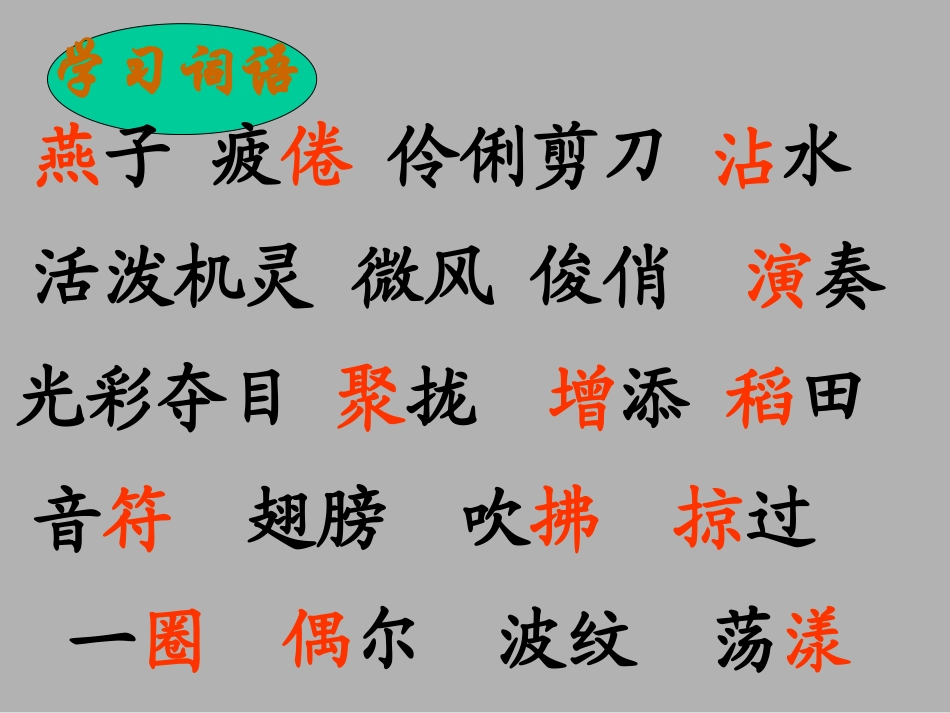燕子第二课时PPT_第2页