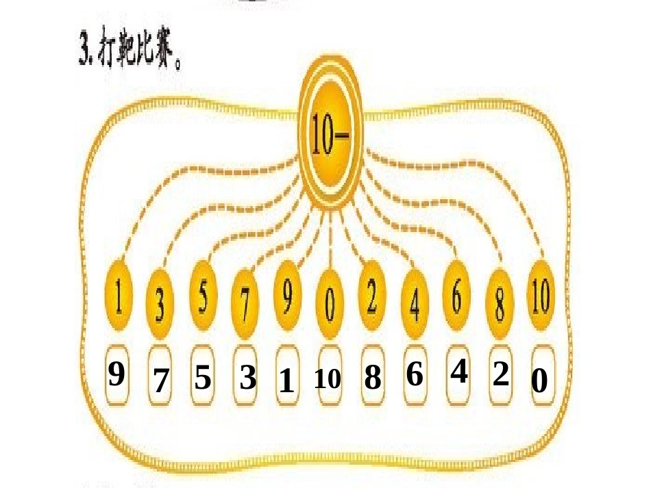 北师大版一年级数学上册《练习二》PPT课件_第3页