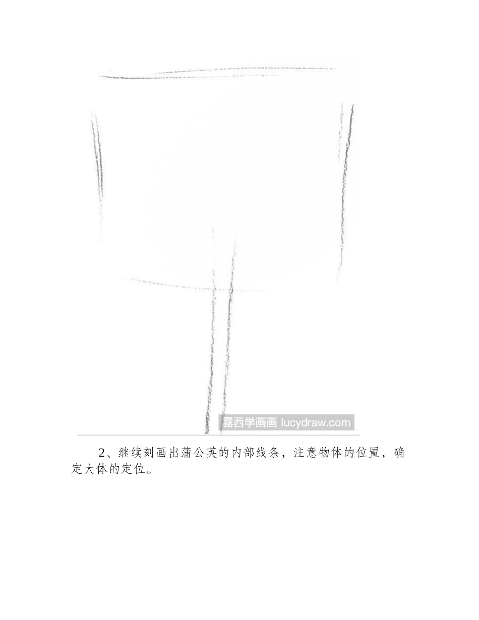 蒲公英素描画法是什么_美丽的蒲公英教程素描教程2_第2页