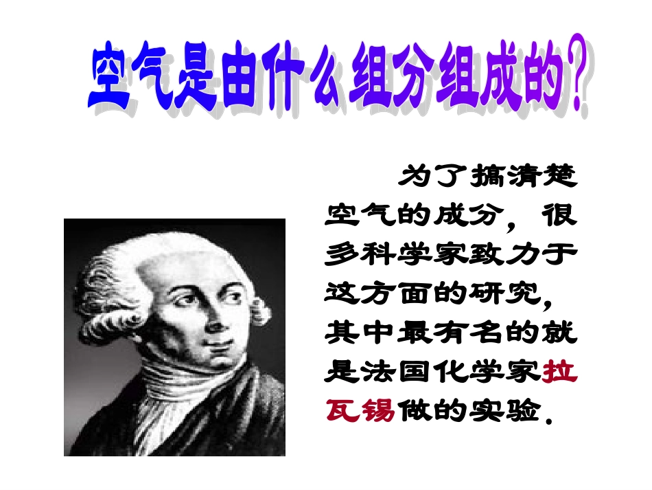 初三化学空气课件_第2页