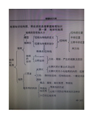 地理分层作业设计
