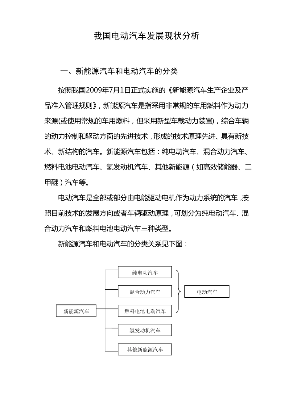 我国电动汽车发展现状分析_第1页
