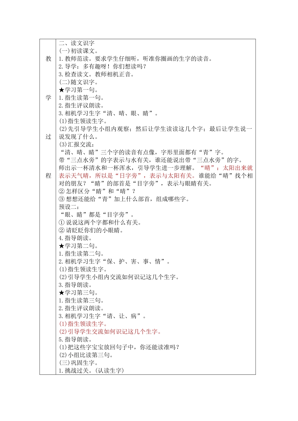 (部编)人教语文2011课标版一年级下册3-小青蛙_第2页