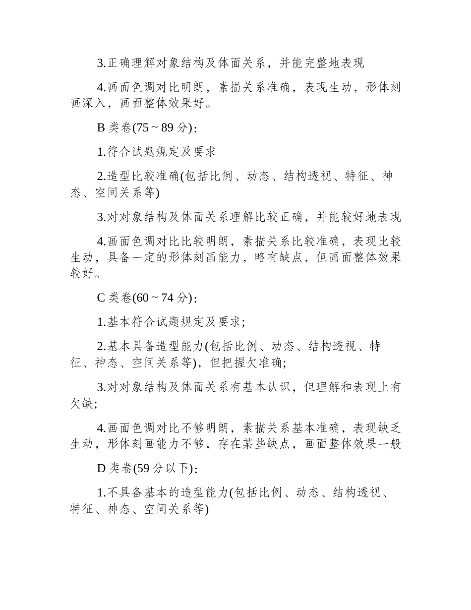 什么水平能过美术联考,美术联考难吗_美术联考_第2页