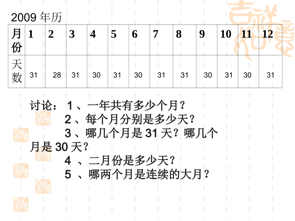 年月日小学三年级课件_第3页