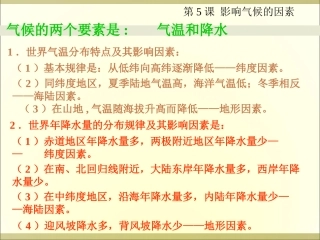 12.3第3节-影响气候的因素-