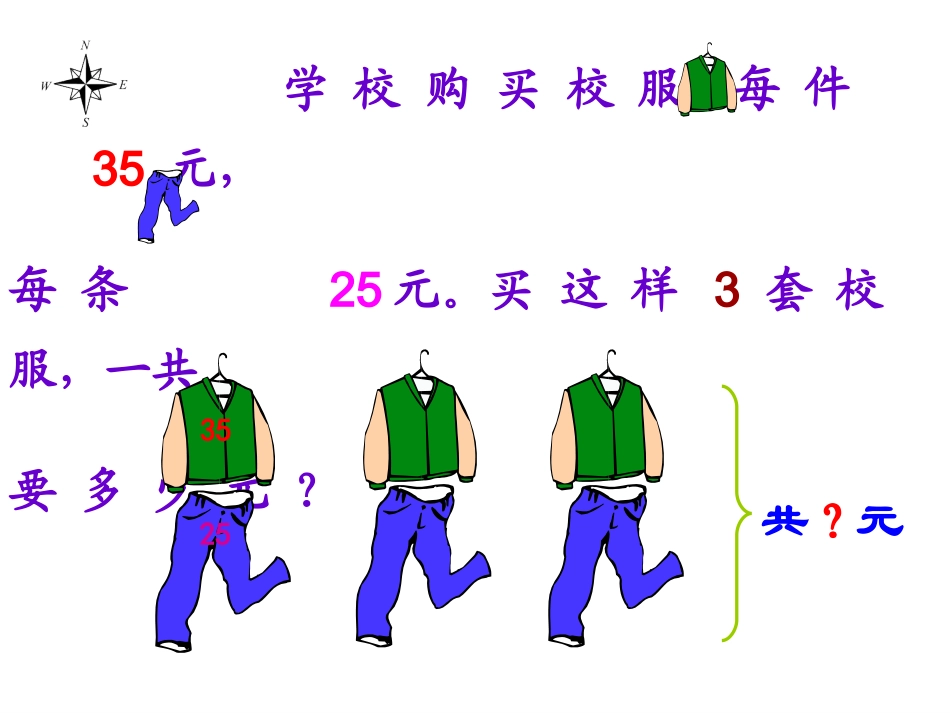 小学数学2011版本小学四年级乘法分配律.四年级下册《乘法分配律》_第3页