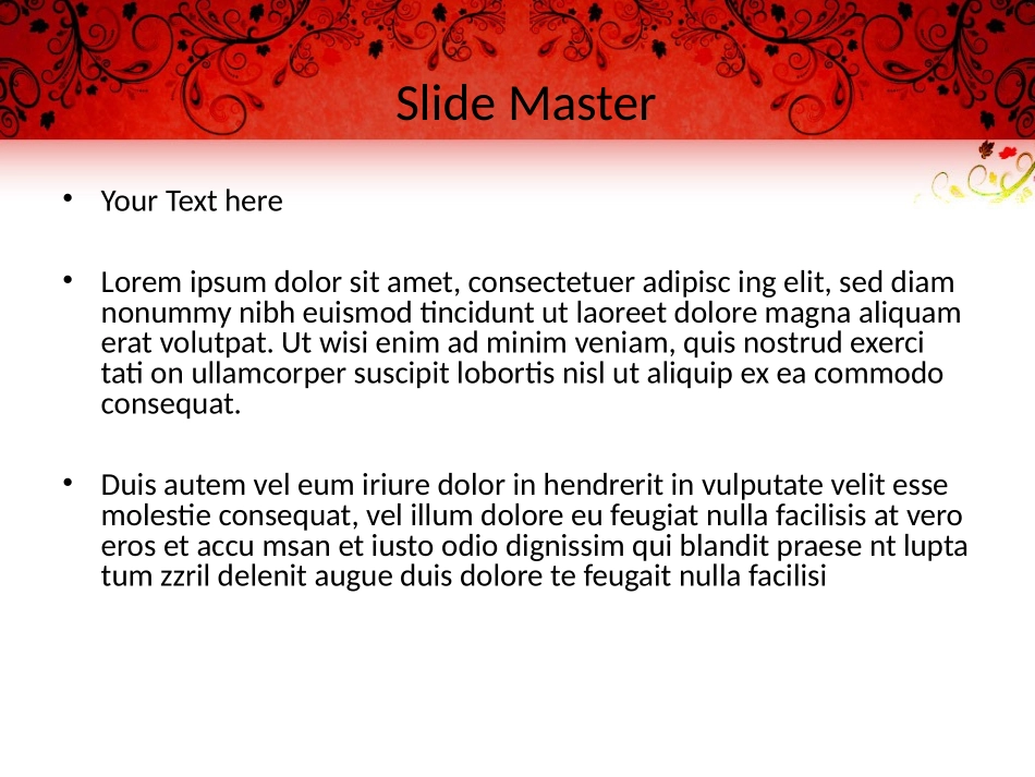 红色简约大气ppt模板_第2页