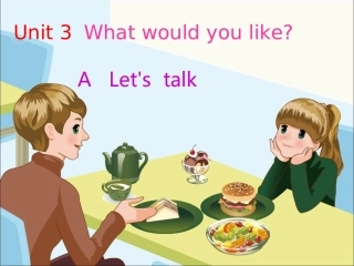 Unit3-What-would-you-like-A-Let's-talk许程程