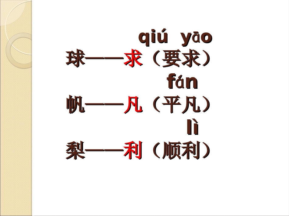 人教版小学语文二年级上册《语文园地一》课件_第3页