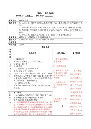 蹲踞式起跑 (2)
