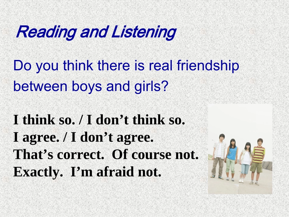 人教英语必修一Unit1FriendshipSectionDUsinglanguage同课异构1_第3页