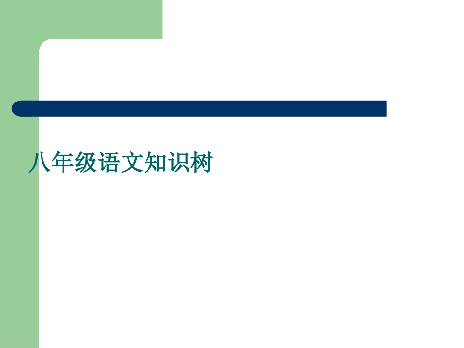 (苏教版)八年级下册第二单元议论文知识树_第1页