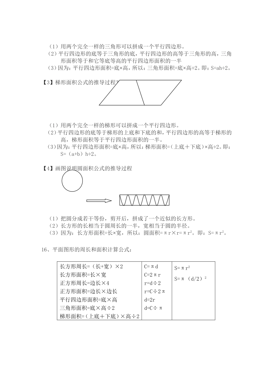 国标本小学数学总复习基础知识5_第3页