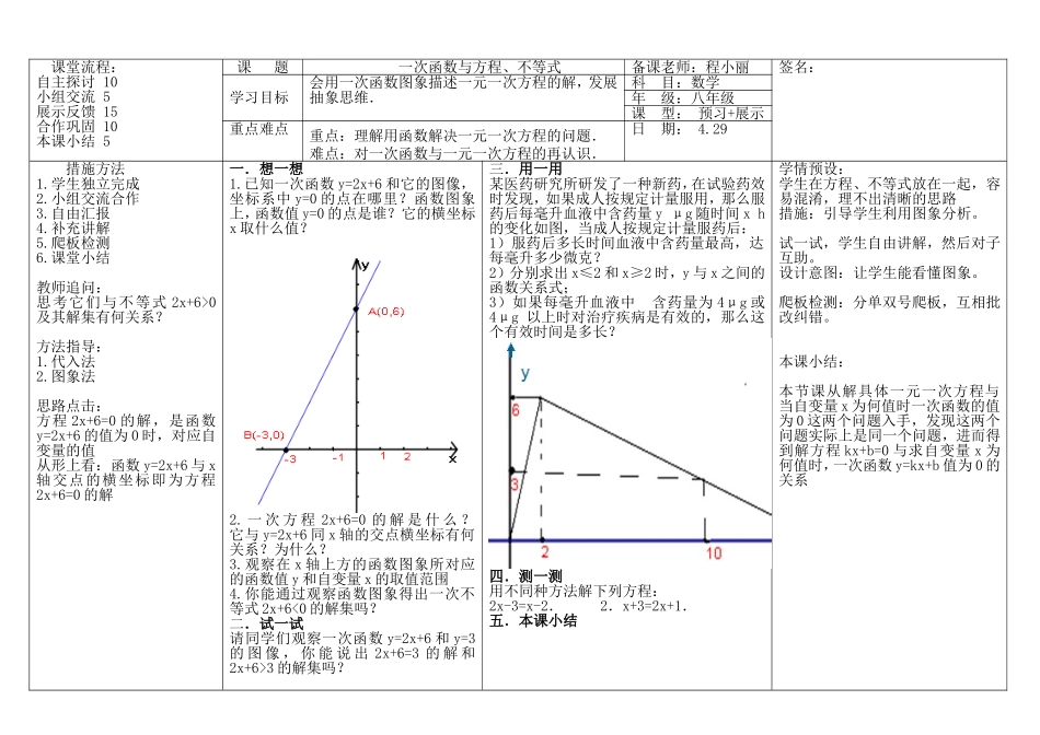 一次函数与方程不等式_第1页