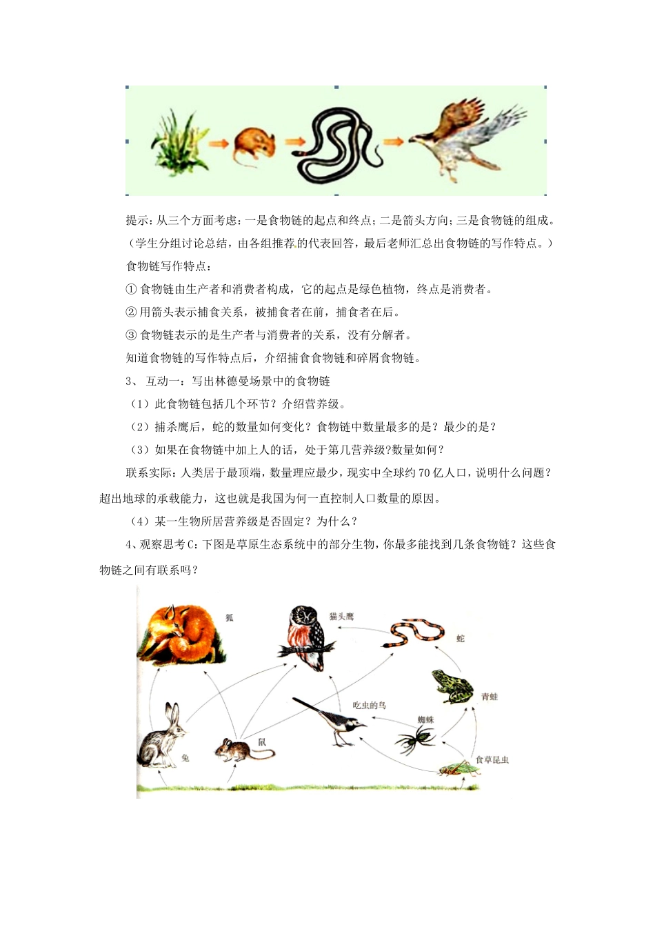 《第4节-生态系统的结构和功能》教案2_第3页