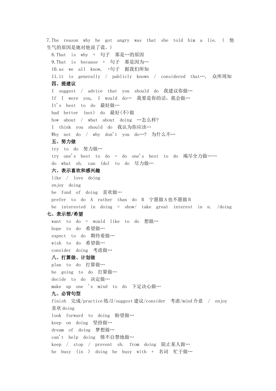 中考英语写作常用句型_第2页