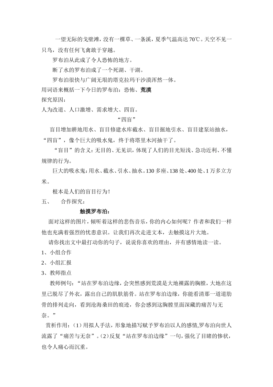 罗布泊--教案文档_第3页