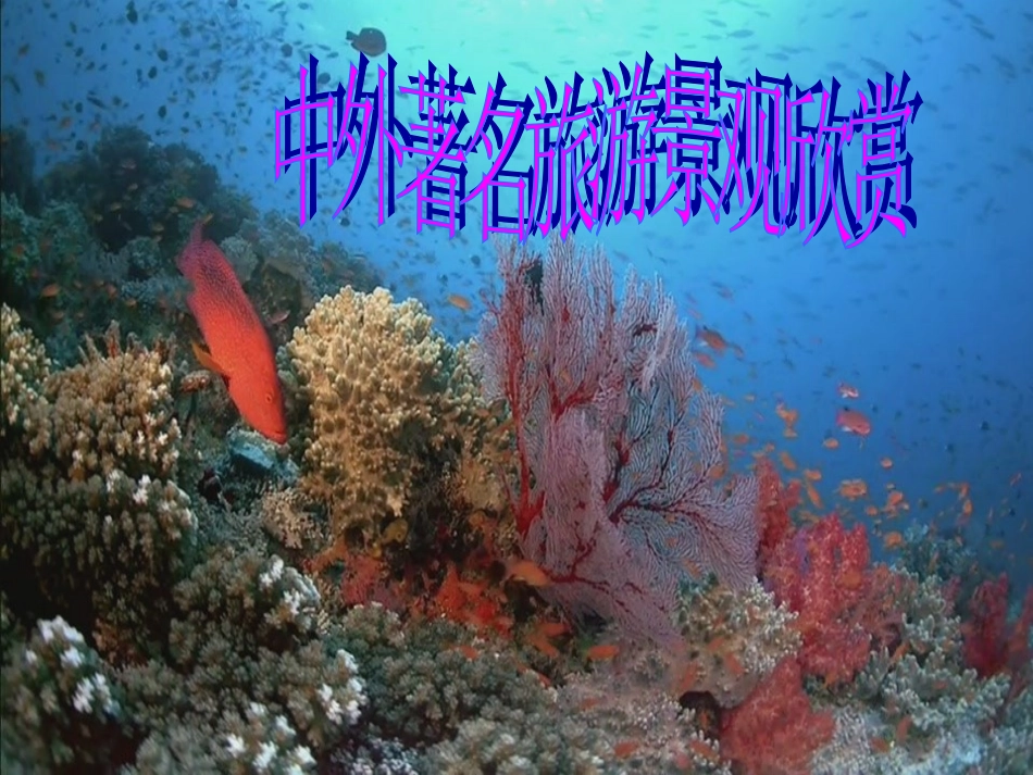 中外著名旅游景观欣赏_第1页