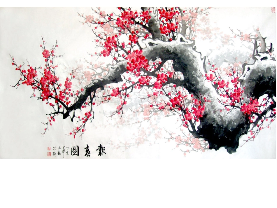 吹、点画梅花_第2页