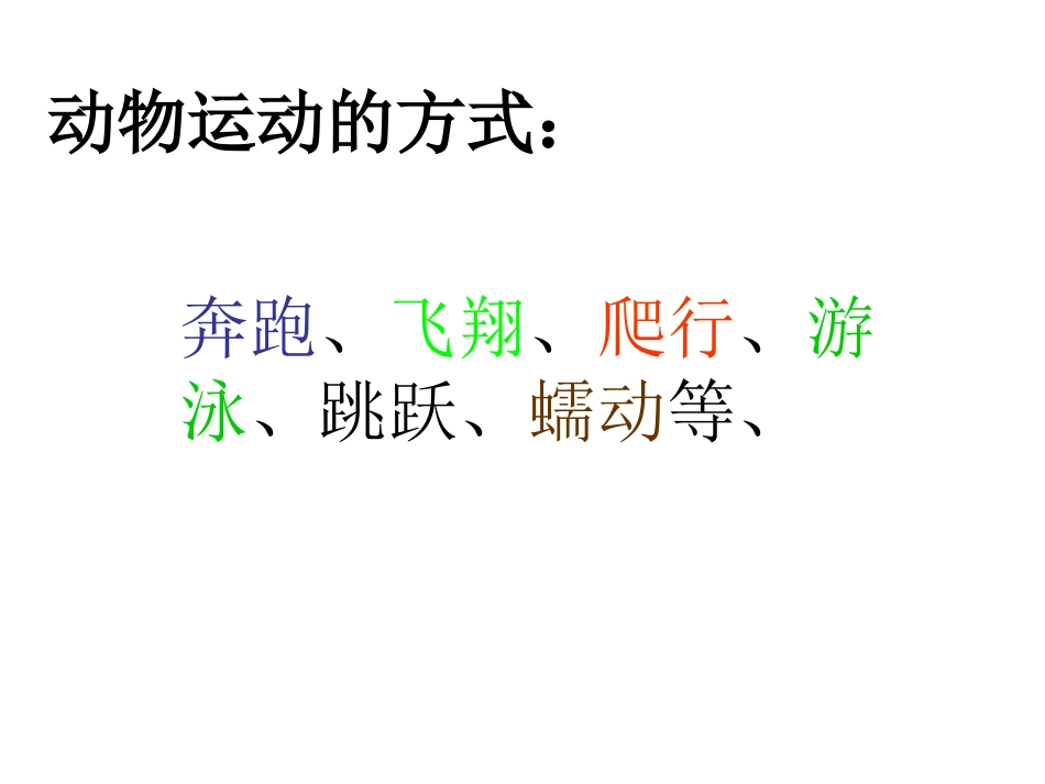 《第一节-动物的运动》课件2_第3页