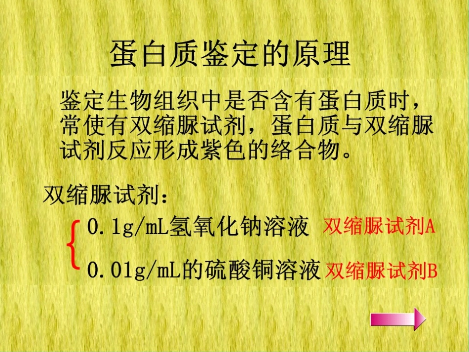 还原糖、脂肪、蛋白质鉴定实验_第3页