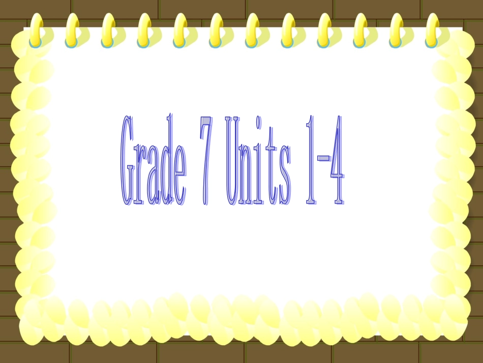 Grade7(1)-U1-4_第1页