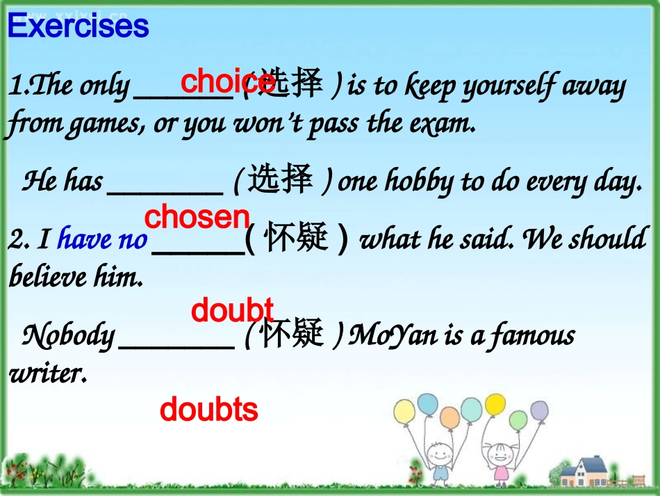 9上unit3Revision课件_第3页