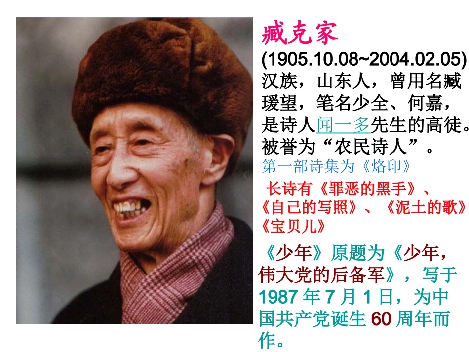 四下《少年》教学课件_第2页