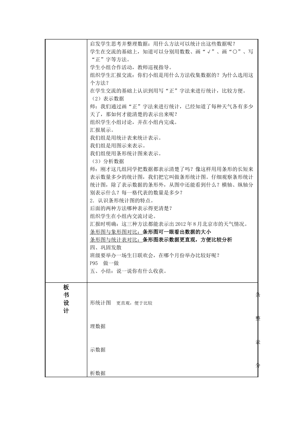 小学人教四年级数学7-条形统计图_第2页