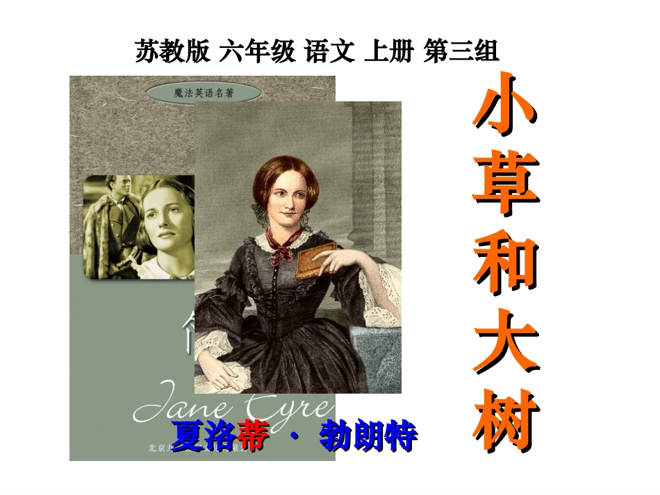 9小草和大树PPT课件_第1页