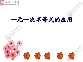 8.3一元一次不等式组-(4)