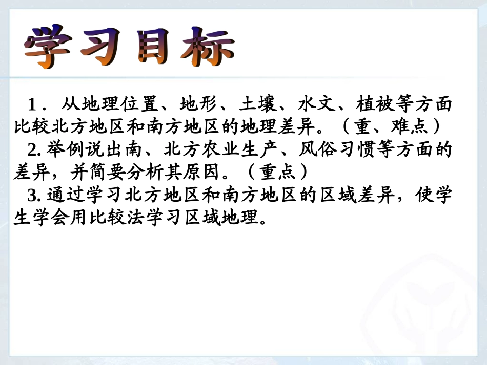 第七章-活动课-认识南方地区和北方地区的区域差异24张ppt_第2页