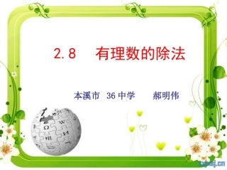 8有理数的除法-(2)