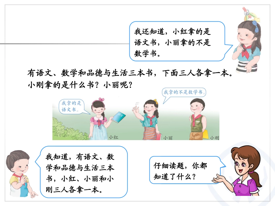 小学数学人教2011课标版二年级数学的广角——推理_第3页