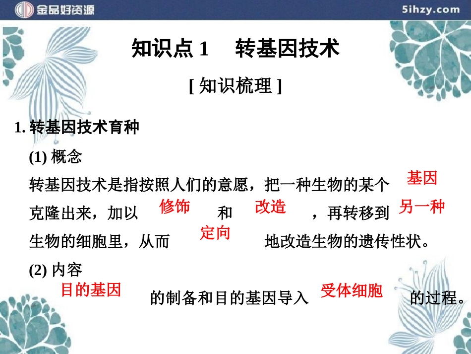 第2节-现代生物技术在育种上的应用_第2页