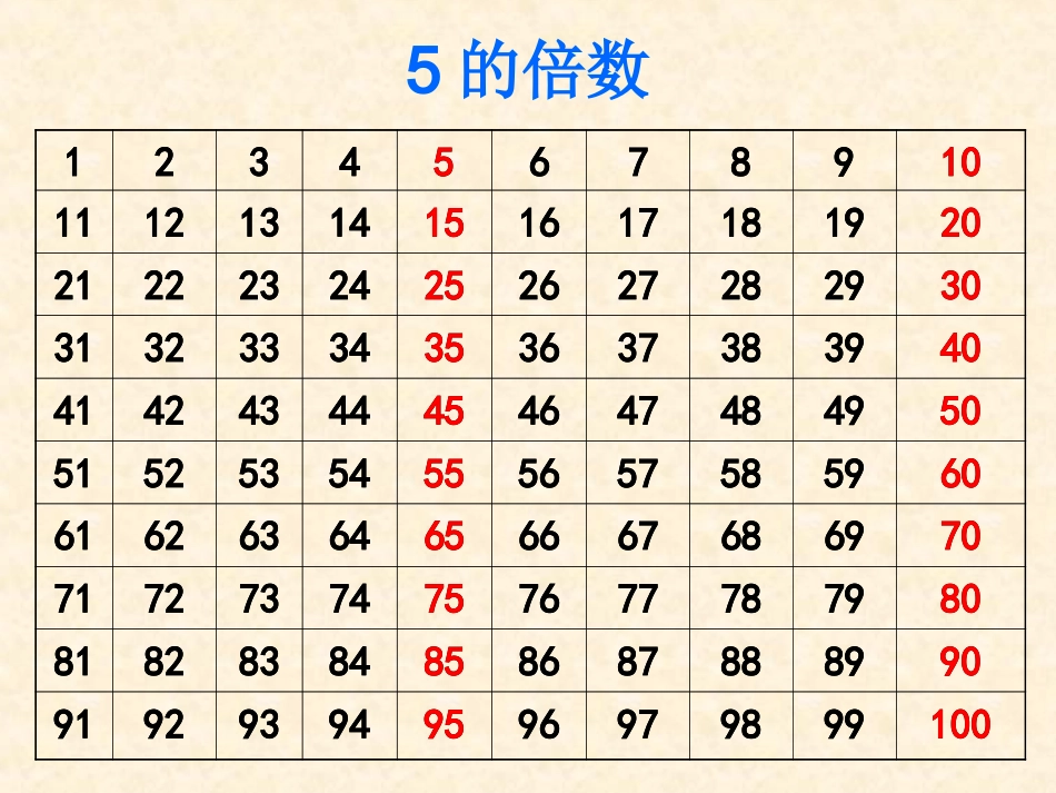 5的倍数的特征_第2页