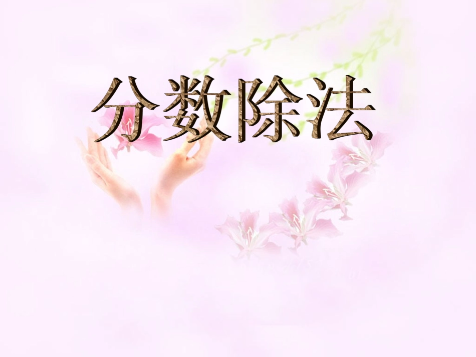 分数除法PPT_第1页