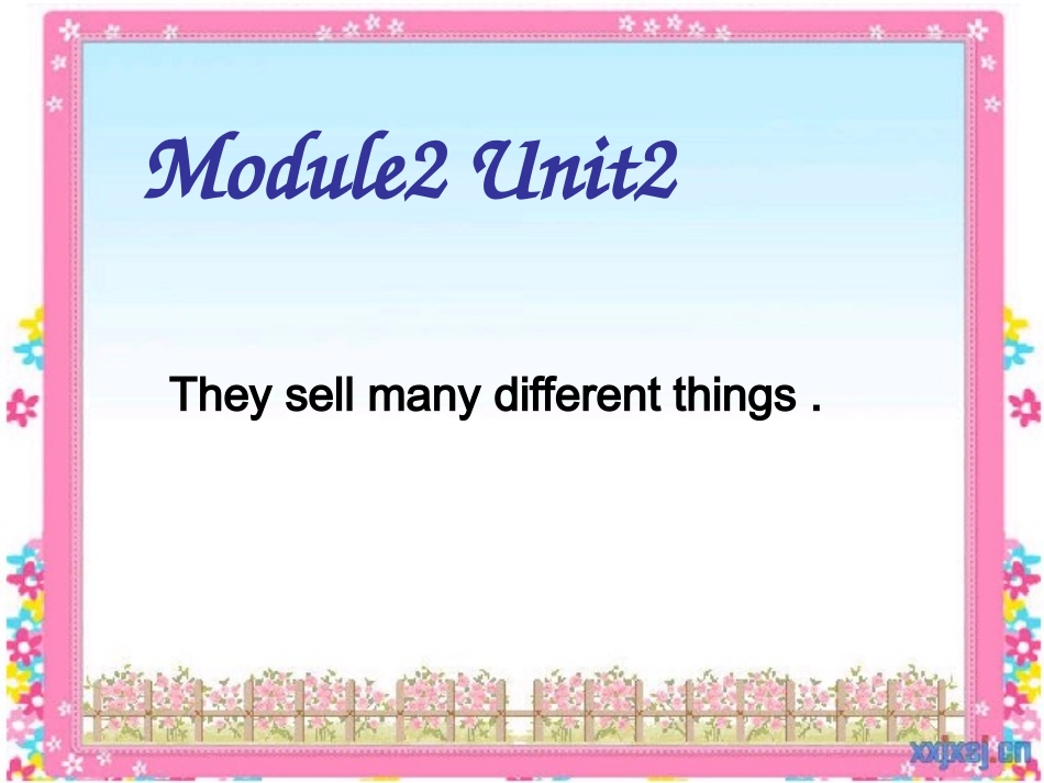 Unit2Theysellmanydifferentthings._第1页