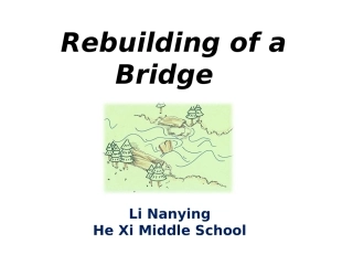 FurtherReadingRebuildingofaBridge