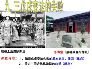 第三节戊戌变法的失败